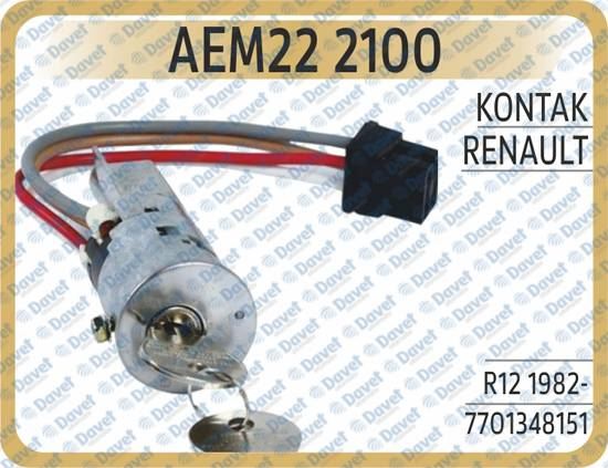 AEM 222100 Kontak R12 1982-